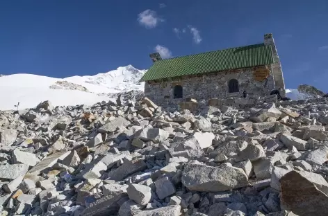 Le refuge du Huayna Potosi