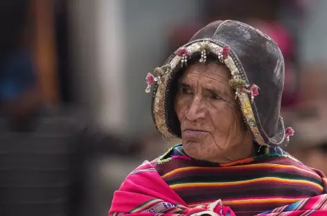 Sur le marché de Tarabuco - Bolivie