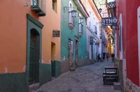 La rue Jaen à La Paz - Bolivie - 