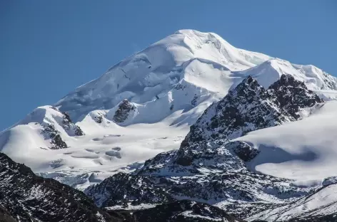 Plein cadre sur le Chaupi Orco - Bolivie