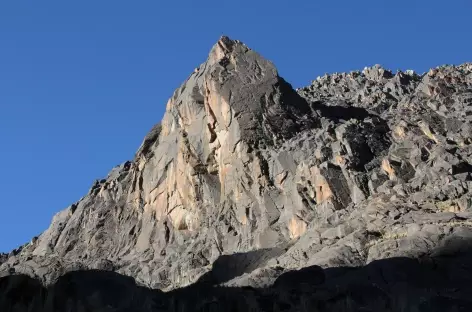 Dans la vallée au-dessus de Viloco - Bolivie