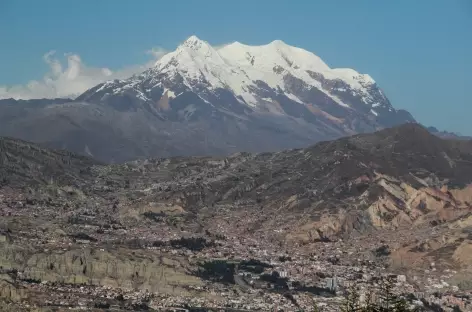 La Paz et l'Illimani - Bolivie - 