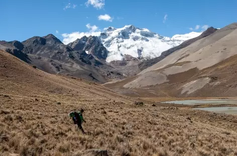 Passage au pied du Kasiri - Bolivie