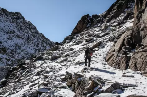 Dernière montée vers le col Salvadora - Bolivie