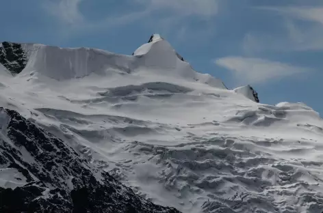 Le Cerro Presidente au-dessus du col Pelechuco - Bolivie