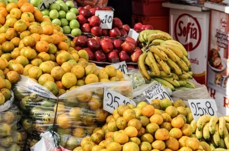 Un étal sur un marché - Bolivie