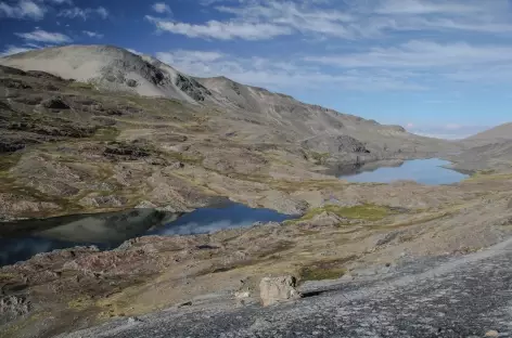 Les lagunes du vallon Cololo - Bolivie