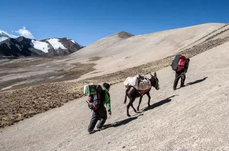 Dernier col avant la lagune Choja Quta - Bolivie