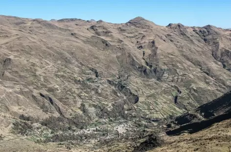La vallée de Millipaya - Bolivie