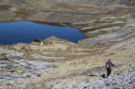 Descente vers le camp de Kanuhuma - Bolivie