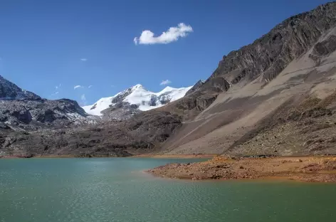 Sur la route entre la Cordillère Quimsa Cruz et La Paz - Bolivie