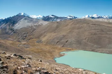 Plongée vers la lagune San Francisco - Bolivie