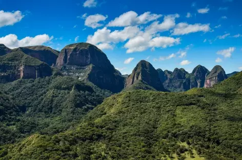 Paysage près de Samaipata en Bolivie