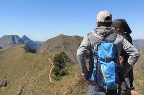 Balade sur la montagne Codo de los Andes - Bolivie