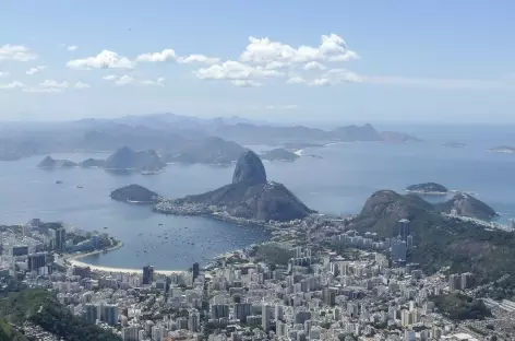 Rio, panorama depuis le Corcovado - Brésil - 
