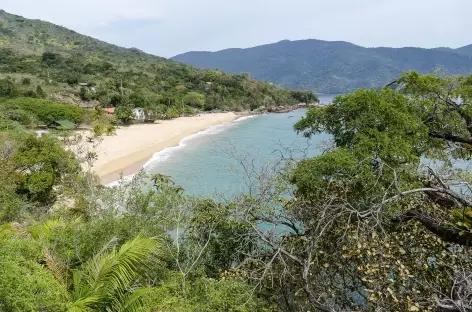 Une plage dans les environs de Paraty - Brésil