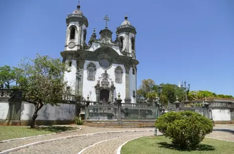 São João del Rei, l’église Saint François d’Assise - Brésil