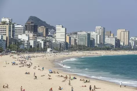 Rio, la plage d'Ipanema - Brésil