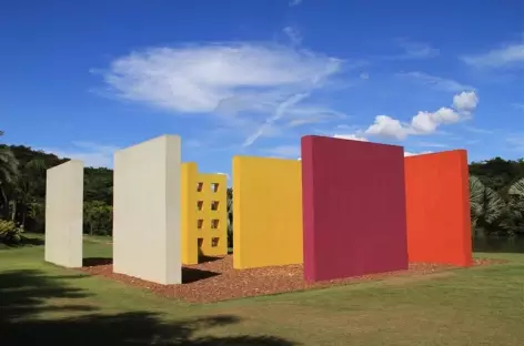 Visite du centre culturel Inhotim - Brésil