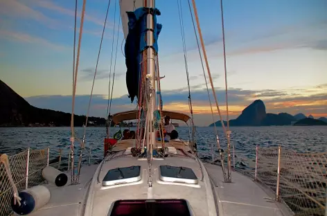 Rio, balade en bateau dans la baie de Guanabara - Brésil