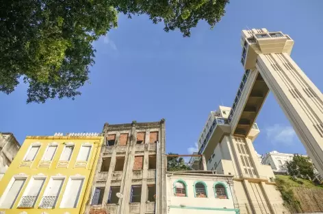 Salvador de Bahia, ascenseur Art déco Lacerda - Brésil