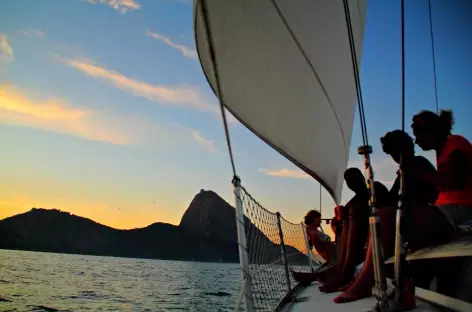 Rio, balade en bateau dans la baie de Guanabara - Brésil - 