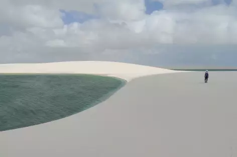 Dunes et lagunes dans le parc national Lençois Maranhenses - Brésil