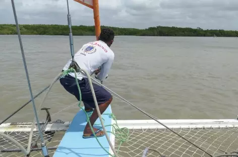 Embarquement pour Alcantara - Brésil