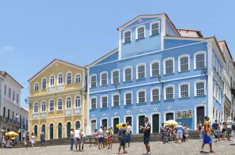 Salvador de Bahia, la maison Jorge Amado dans le quartier du Pelourhino - Brésil