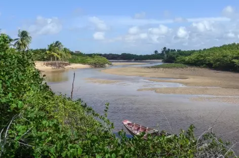 Navigation sur le rio Preguiças - Brésil