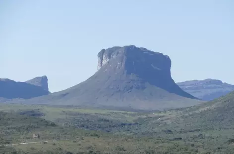 Panaroma sur les 'morros' de la Chapada Diamantina - Brésil