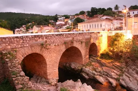 La jolie ville coloniale de Lençois, porte d'entrée de la Chapada Diamantina - Brésil