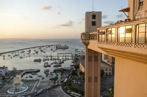 Salvador de Bahia, ascenseur art déco Lacerda - Brésil