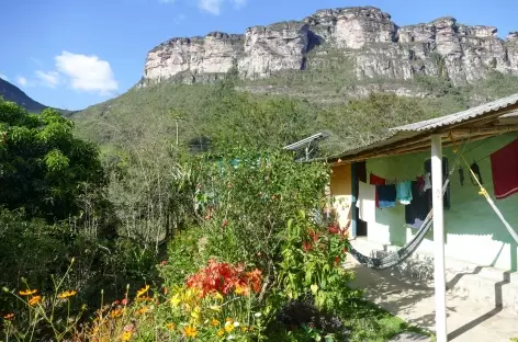 Notre hébergement pour la nuit dans la Chapada Diamantina - Brésil