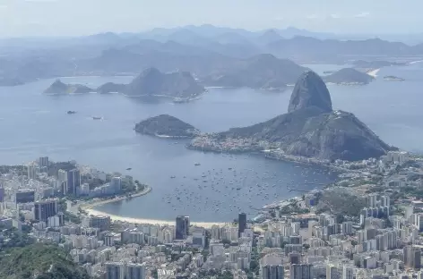 Vue sur le Pain de Sucre depuis Corcovado - Brésil