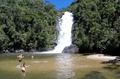 Baignade dans la Serra da Bocaina - Brésil