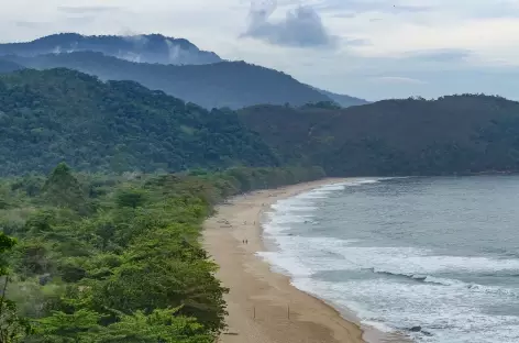 Vue sur la plage Sono - Brésil