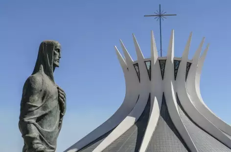Brasilia, la cathédrale - Brésil - 