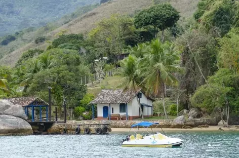 Balade en bateau dans les environs de Paraty - Brésil