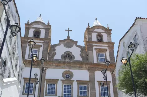 Salvador de Bahia, église dans le quartier du Pelourhino - Brésil