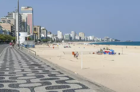 Rio de Janeiro, plage d'Ipanema - 