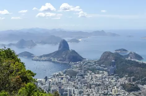 Vue aérienne sur Rio - Brésil - 