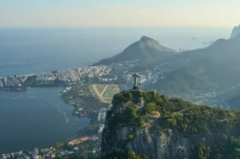 Magnifique vue d'ensemble, Rio de Janeiro - Brésil - 