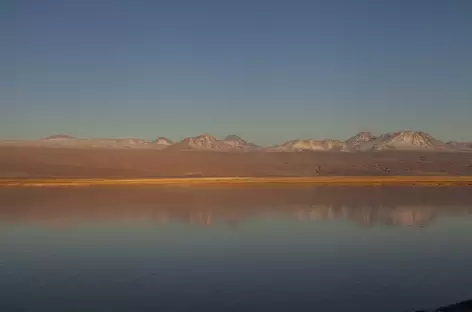Lagune sur Salar d'Atacama