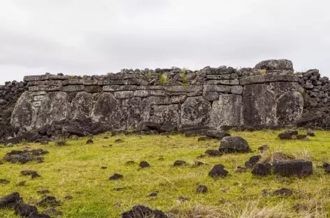 Arrière d'une plateforme