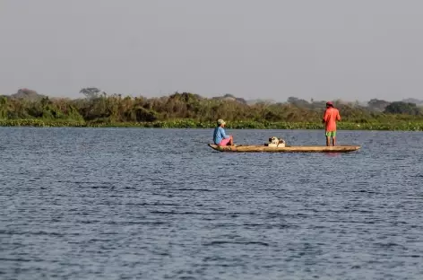 Au bord du fleuve Magdalena entre Barrancabermeja et Mompox - Colombie