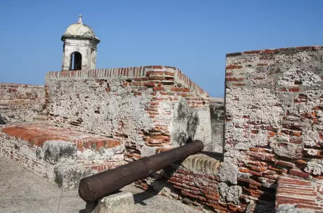 Carthagène, le château San Felipe - Colombie