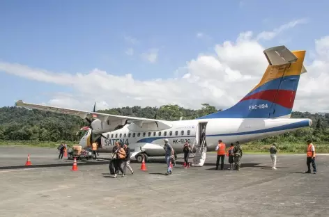 Notre avion pour le Pacifique - Colombie