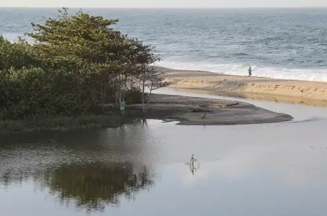 Bord de mer dans le parc national Tayrona - Colombie