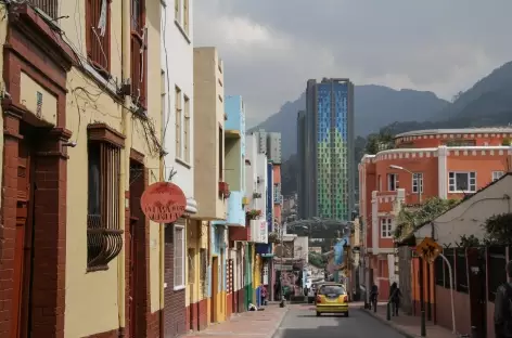 Balade dans le quartier de la Candelaria à Bogota - Colombie